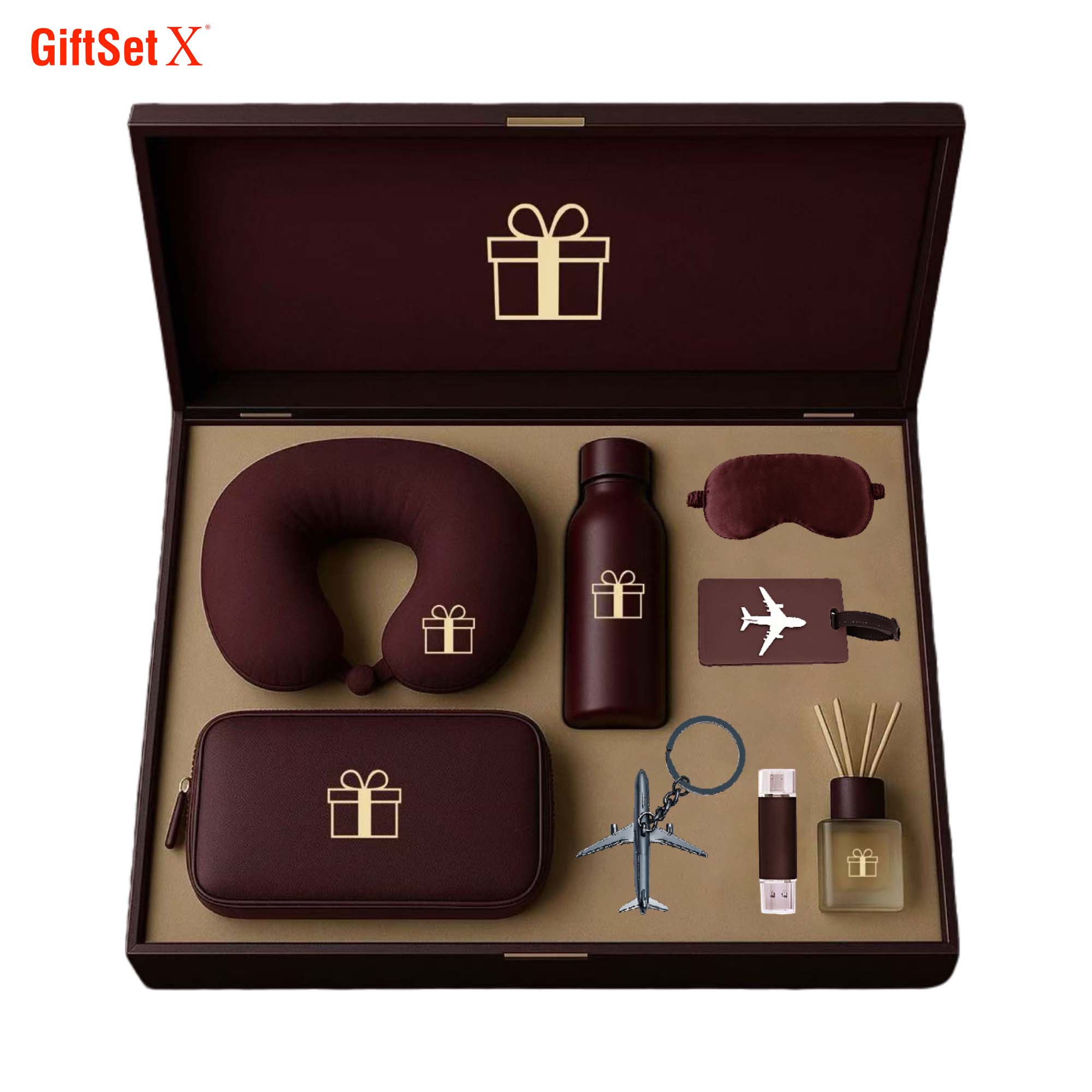 Ensembles de cadeaux de voyage d'entreprise de luxe